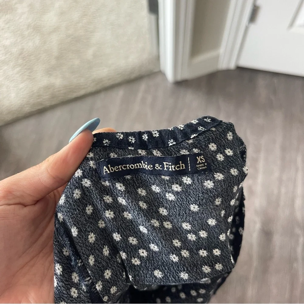 Abercrombie & Fitch Navy Maxi Dress